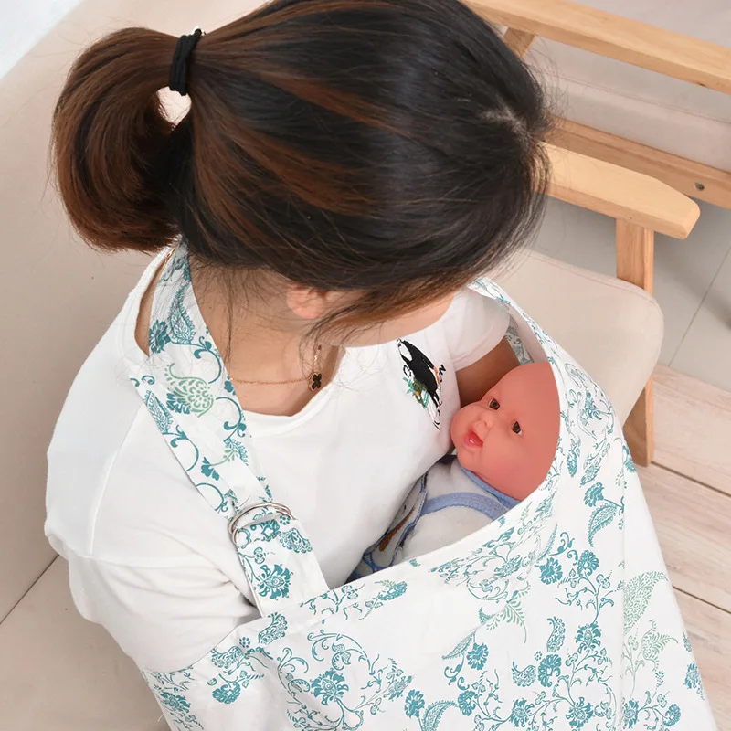 Breathable Breastfeeding Cover 100cotton Muslin Breastfeeding Privacy