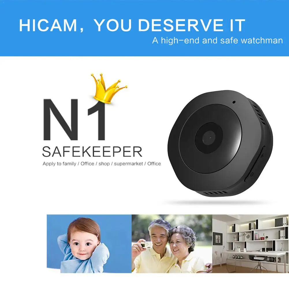 New H6 Wireless WiFi Networking Camera Mini Camera HD Night Vision Network Remote Monitoring 1080P Camera