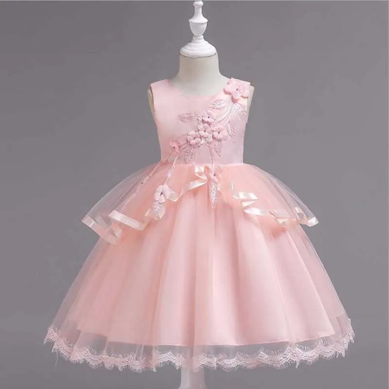 

Kids Tutu Birthday Princess Party Dress for Girls Infant Lace Children Bridesmaid Elegant Dress for Girl baby Girls Clothes