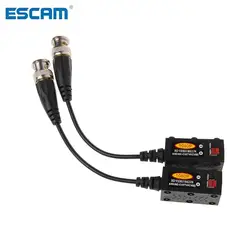 ESCAM 1 пара 1CH пассивный UTP CCTV видео компенсационный трансивер HDCVI HDTVI AHD CVBS камера