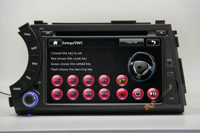Ssangyong Actyon-Kyron car DVD 11