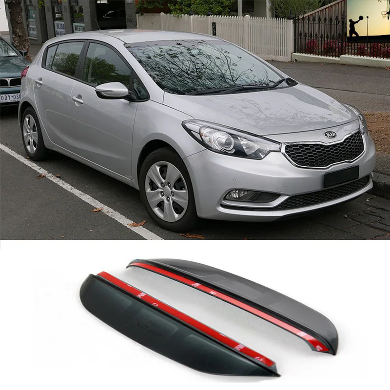 

car-styling For KIA K3 From 2012 to now rearview mirror rain eyebrow Rainproof Flexible Blade Protector Accessory car styling