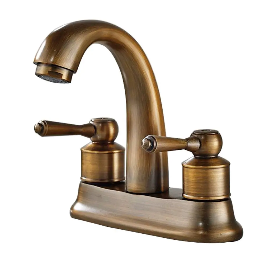 Современные латунные смесители с двойным отверстием 4 дюйма|deck mounted|mixer tapswashbasin mixer
