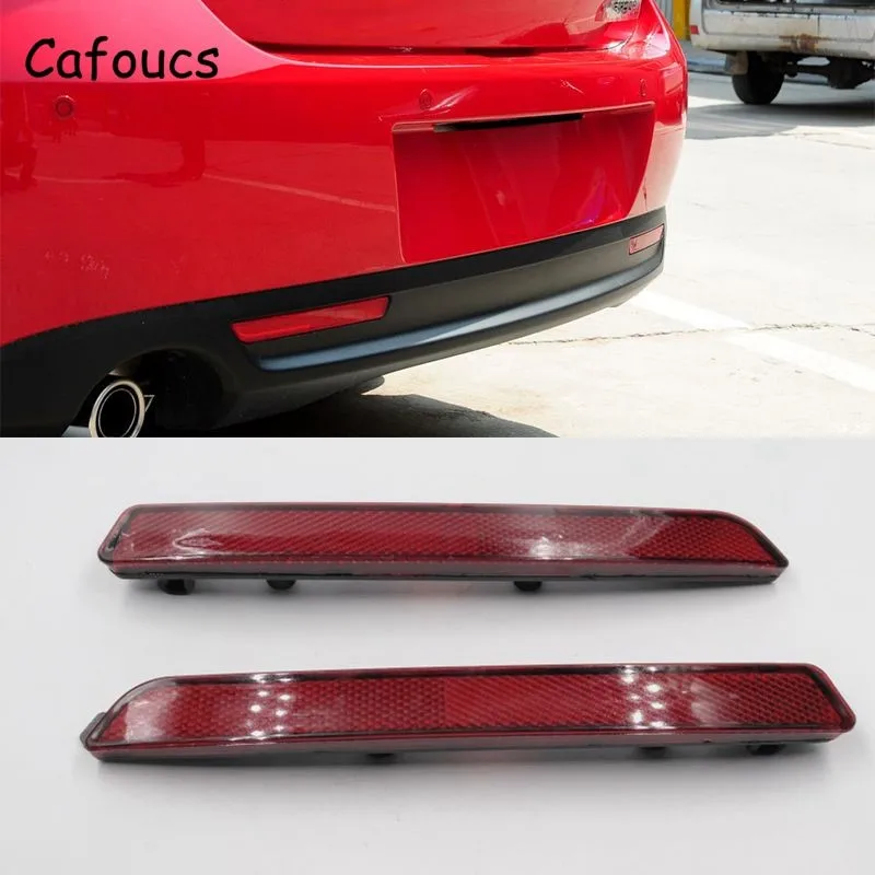 Cafoucs для Mazda 6 2007-2013 аксессуары задний бампер светло-красный отражают Предупреждение лампа GV7D-51-5L0 GV7D-51-5M0