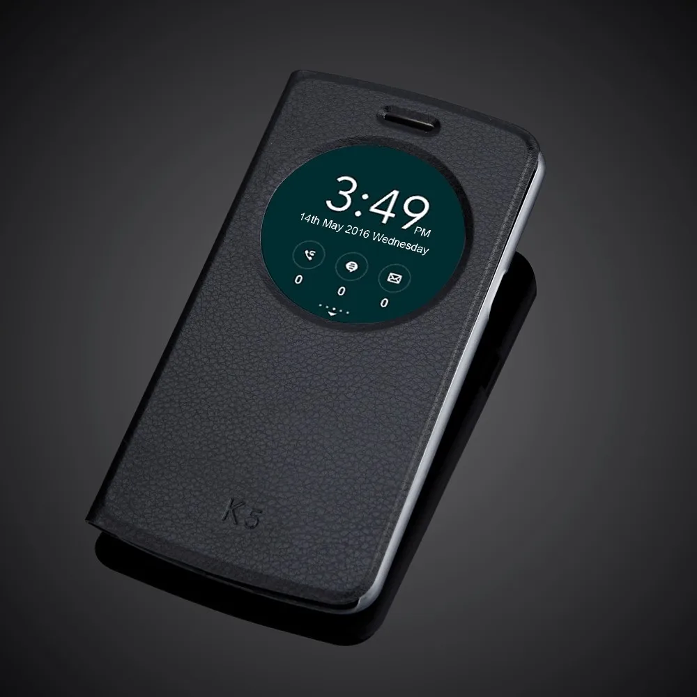 Роскошный флип-чехол с окошком для LG K5 X220 X220DS Q6 5," LG K5 LTE, защитный флип-чехол из искусственной кожи для LG K5 LTE