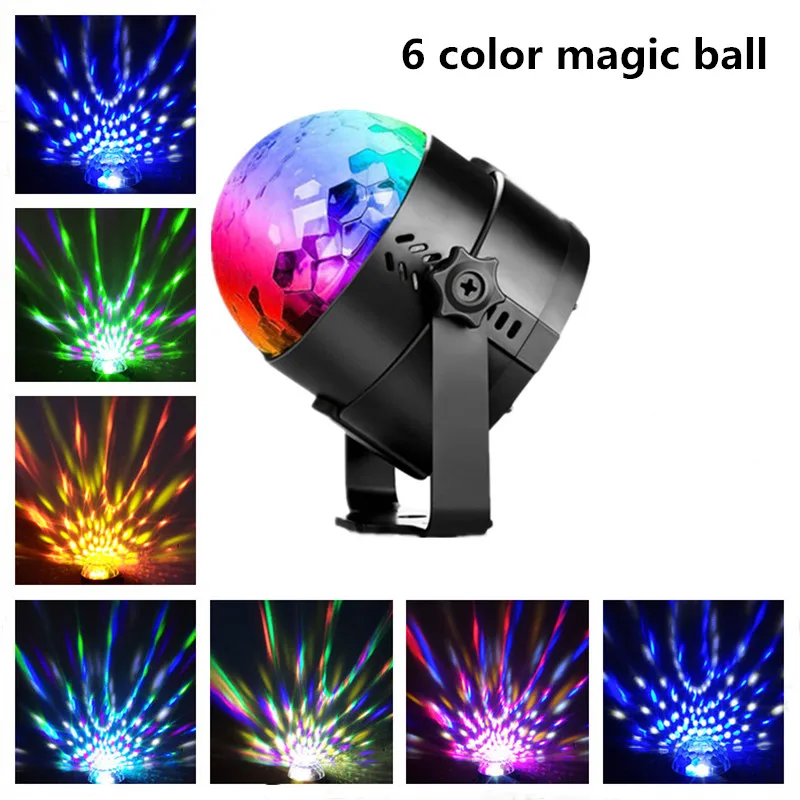 

Led Disco Light Stage Lights DJ Disco Ball Lumiere Sound Activated Laser Projector effect Lamp Light Music Christmas Party