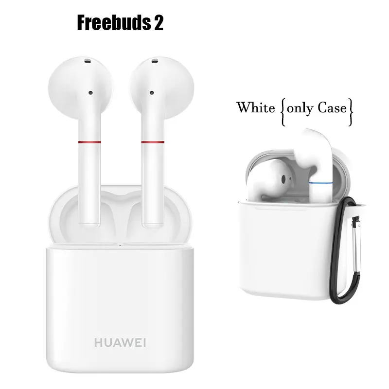 Huawei Freebuds 2 Pro Freebuds2 беспроводной Bluetooth 5,0 Наушники Hi-Fi водонепроницаемый IP54 контроль беспроводного заряда - Цвет: 2 add White Case