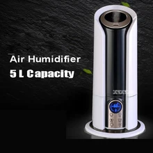 QT-12 5L сенсорный Интеллектуальный автоматический кондиционер увлажнитель воздуха с отключением питания, Очищающий бесшумный пульт дистанционного управления, бесшумный воздушный туман