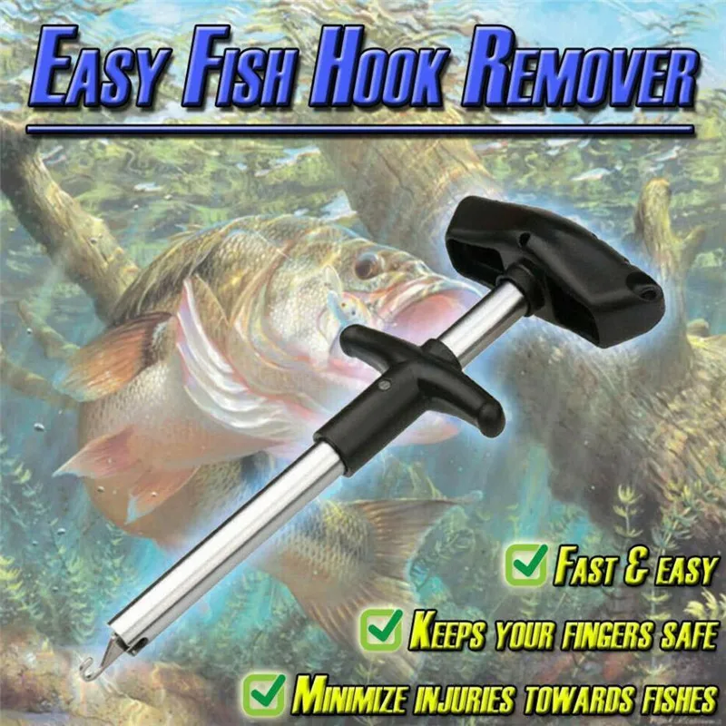 

2019 Easy Fish Hook Remover New Fishing Tool Minimizing The Injuries Tools Tackle Insects Fish Hook Traps Pest Catcher Tool