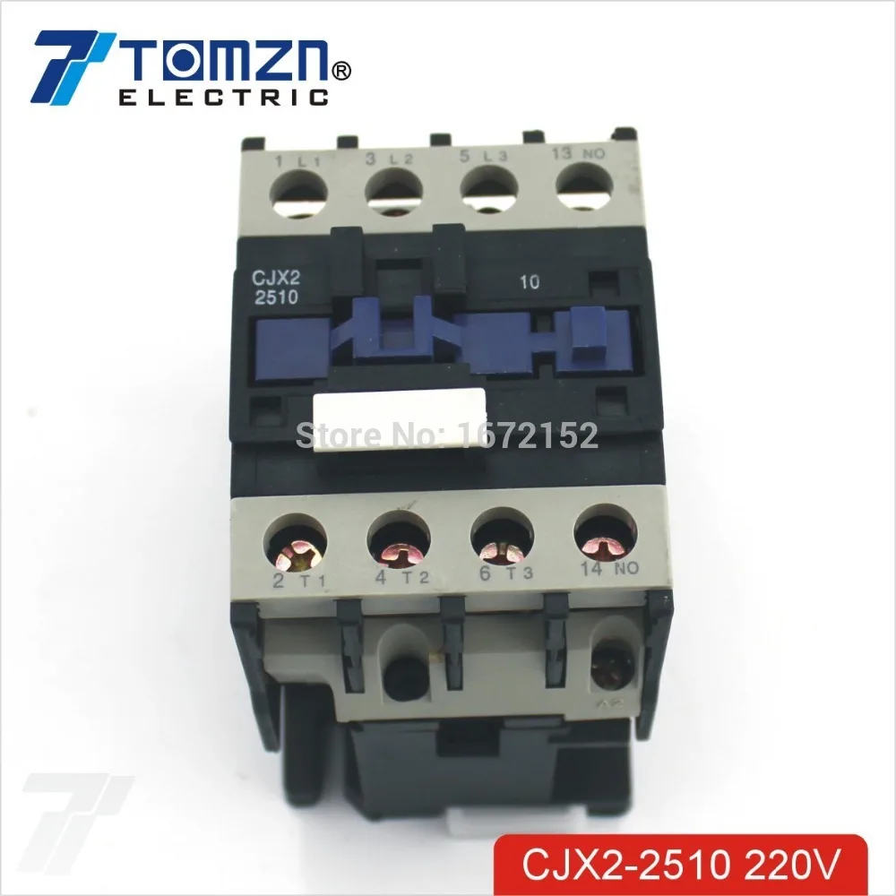 CJX2 2510 контактор переменного тока LC1 25 А 220 В 50 Гц/60 Гц|contactor relay|contactor accontactor schneider |