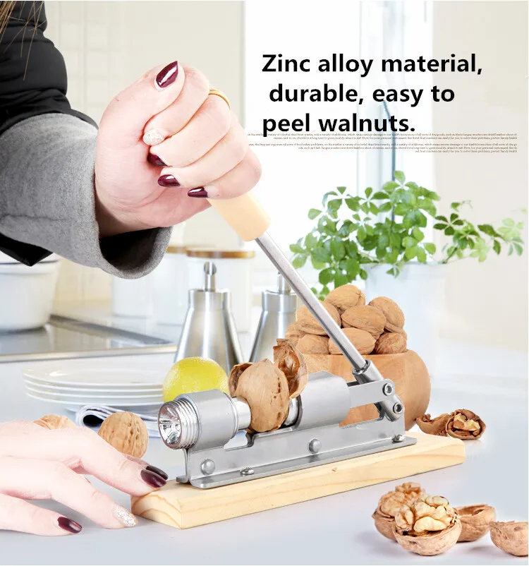 New high quality mechanical sheller walnut nutcracker nut cracker fast Opener Kitchen Tools fruits and vegetables