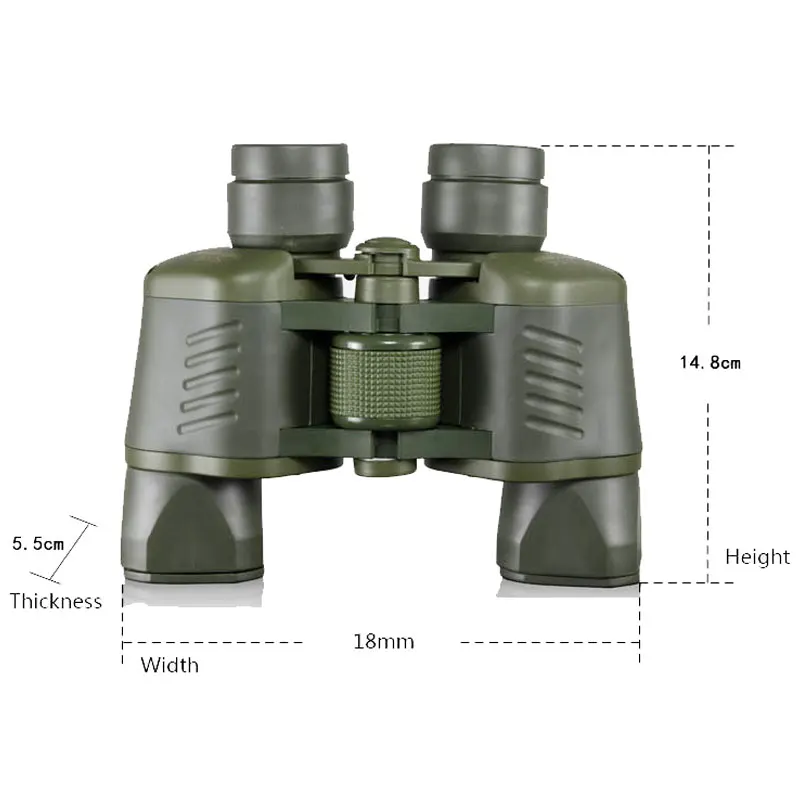 50X50 3000M Optical Telescope Binoculars High Power Definition Military Outdoor Hunting Clarity High Quality Waterproof Maifeng 2