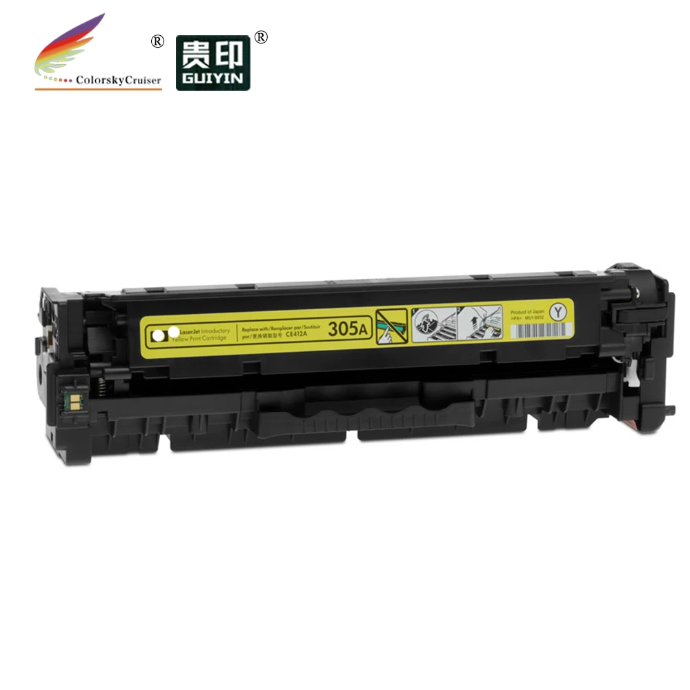 (CS-H410-413) compatible toner cartridge for HP 305A CE410A - CE413A CE410 CE413 410 413 (2.2k/2.6k pages) free FedEx | Компьютеры и