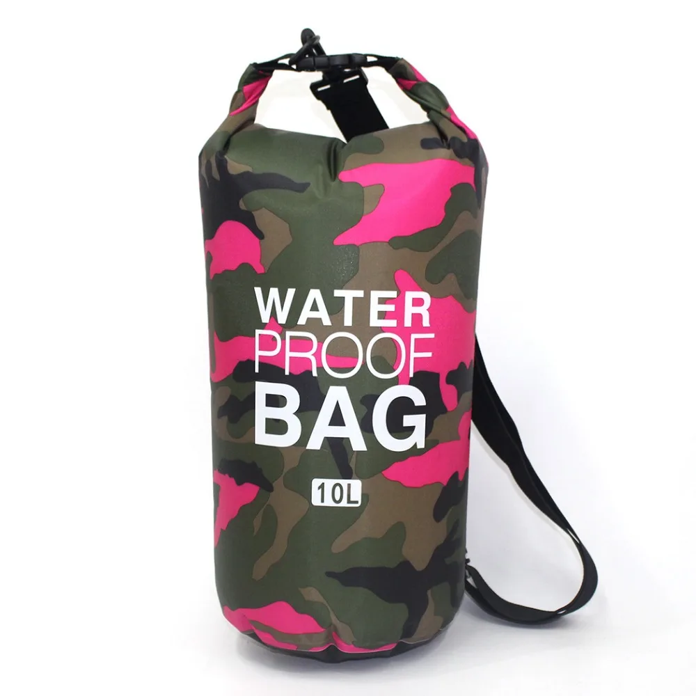 Camouflage Waterproof Dry Bag 2L 5L 10L 15L 20L 30L Rafting Drifting Canoe Travel Kit Pouch Storage Bag  (19)