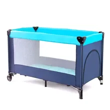 Cax детская игровая площадка многофункциональная кроватка Съемная Портативная Складная игра для мальчиков и девочек детские кроватки для малышей 125*65*75 см 4 вида цветов