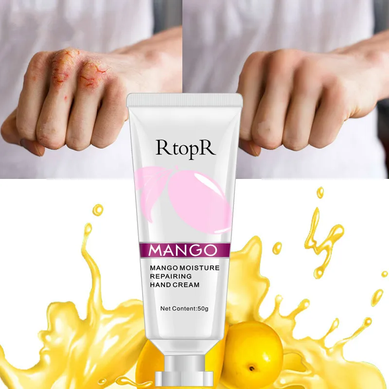 

Moisturizing Anti-Aging Skin Whitening Hand Cream Skin Care Nourishing Cream for Girls New Arrive Mango Repair Hand Cream TSLM1