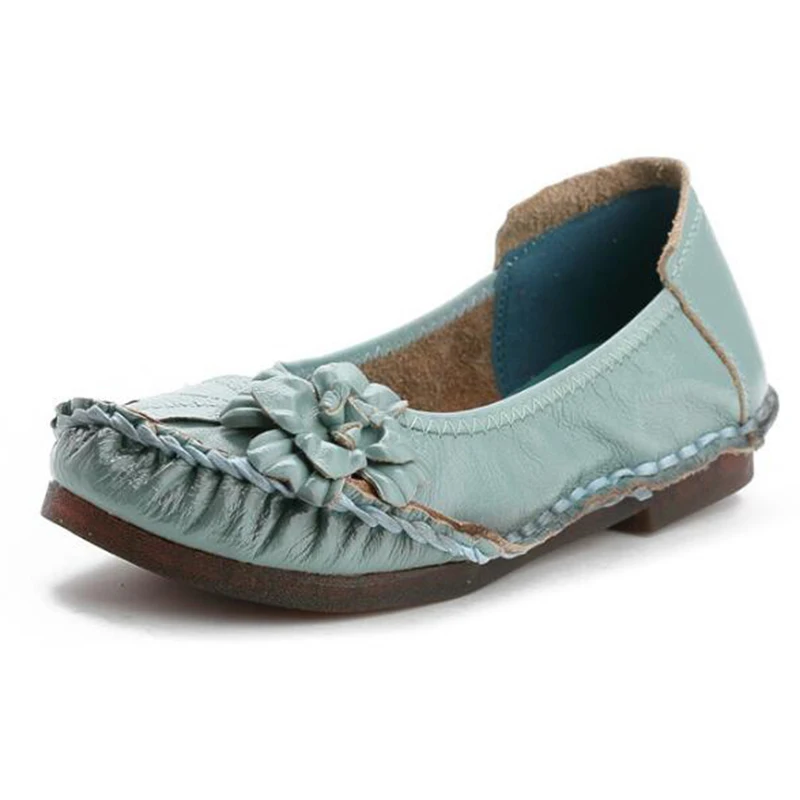 Beige Chaussures En Conduire Cuir Glissent La Lady Fleur black brown blue red Véritable Mère Sur Covoyyar Marcher 2019 Femmes Wfs398 Mocassins Occasionnels Grande Taille qzISwXnEHx
