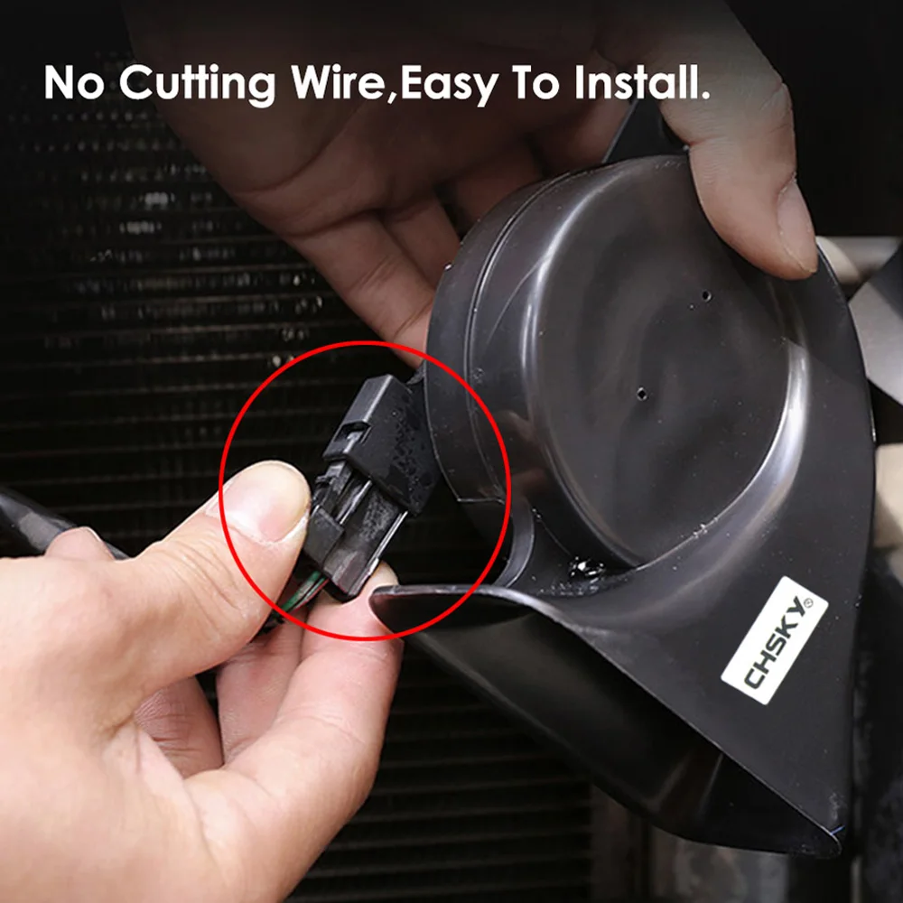 12V UNIVERSAL FIT CAR HORN REPLACEMENT HIGH TONE Toyota AURIS HATCHBACK