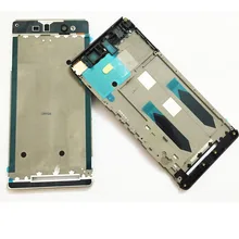 5 шт./лот, для sony Xperia C6 середине передней рамка Корпус ЖК-дисплей Экран Держатель рамы Ремонт Запчасти
