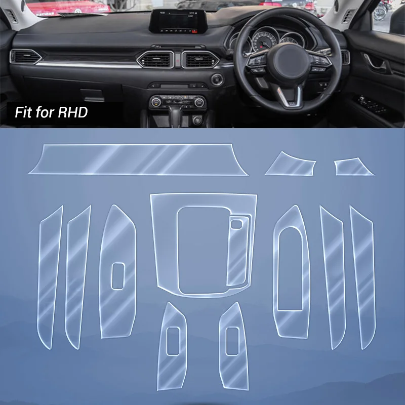 Защитная пленка для салона автомобиля из ТПУ наклейка на покрытие яркий ремонт