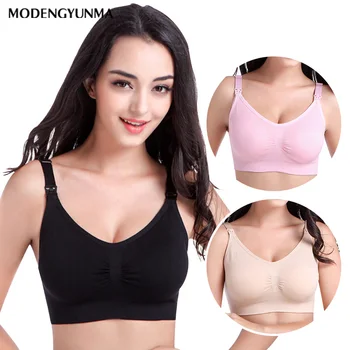 

Breastfeeding Maternity Bra for feeding Plus Size Nursing Bra Pregnancy Women Underwear Clothes For Feeding Moms