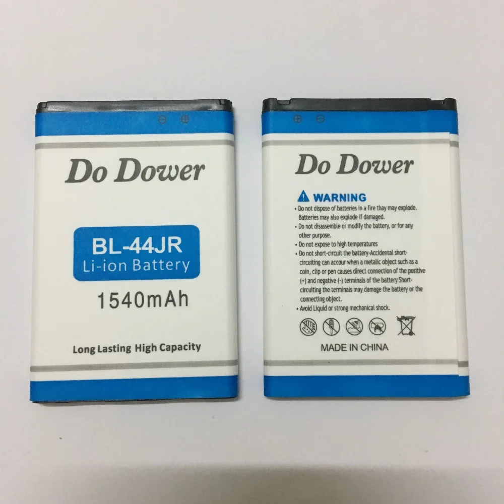 

BL44JR BL 44JR BL-44JR With Decoder Chip Replacement Battery 1700mAh Mobile Battery For LG P940 SU540 SU800 D160 L40 battery