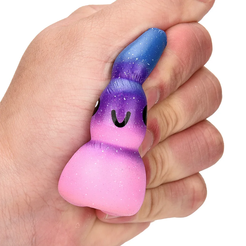 Изысканный Забавный Galaxy Poo ароматизированный мягкий Шарм медленно восстанавливающая стресс игрушка Мягкое снятие Стресса Игрушка