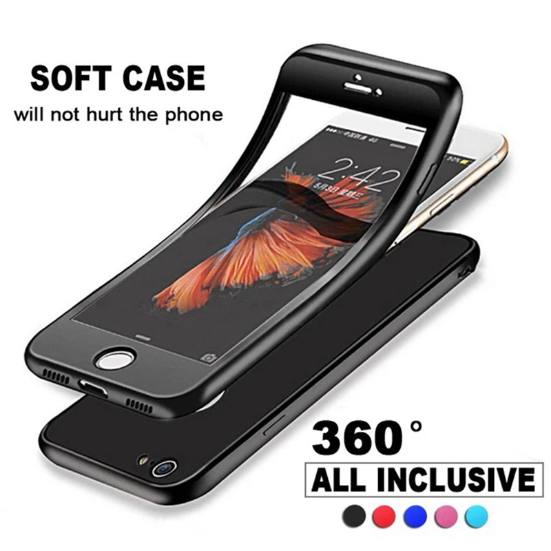 

Mobile phone case for redmi note5 pro 4X 5A note5A 5 PLUS 6 6A 360 all-inclusive fit mobile phone protective shell cases