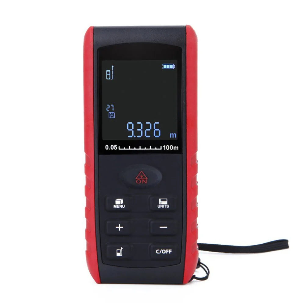 

Laser Rangefinder Handheld Digital Distance Meter Laser Range Finder Volume Measurement with Angle Indication 40M 60M 100M
