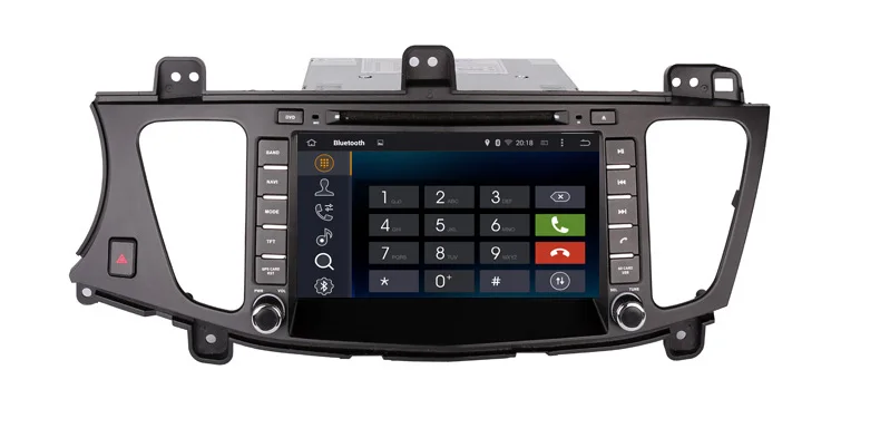 Best Sumdymax 8inch 4GB RAM Octa Core Android 9.0 Car DVD Player For KIA K7/Cadenza 2009 2010 2011 2012 with Radio Audio/GPS/WIFI 6