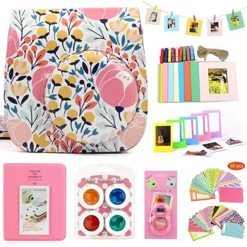 

CAIUL Compatible Fujifilm Instax Mini 9 Film Camera Bundle with Case, Album, Filters & Other Accessories, also fits for Fujifilm