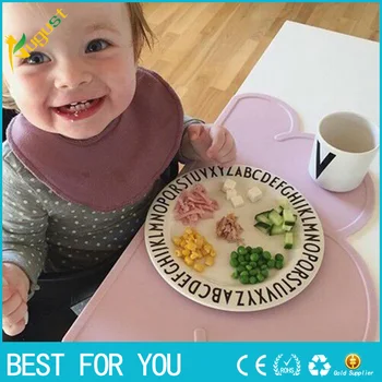 

50pcs/lotBaby child cloud silicone mattress insulation mobile plate waterproof environmental protection student table mat