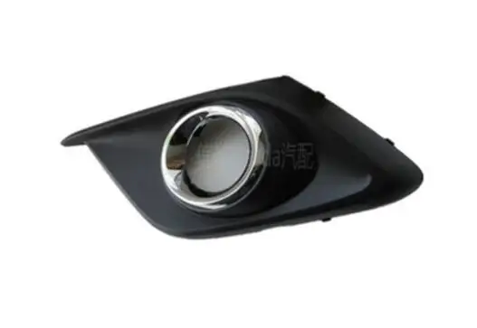 Для Mazda 3 BM Axela Chrome передние противотуманные свет лампы Крышка отделка Foglight гарнир полоса бампер для бровей век литья