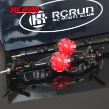 1/10 scaoe rc Rcrun Рок Гусеничный m6s металлическая ось для осевой scx10 rc8wd d90 land rover g2 rc