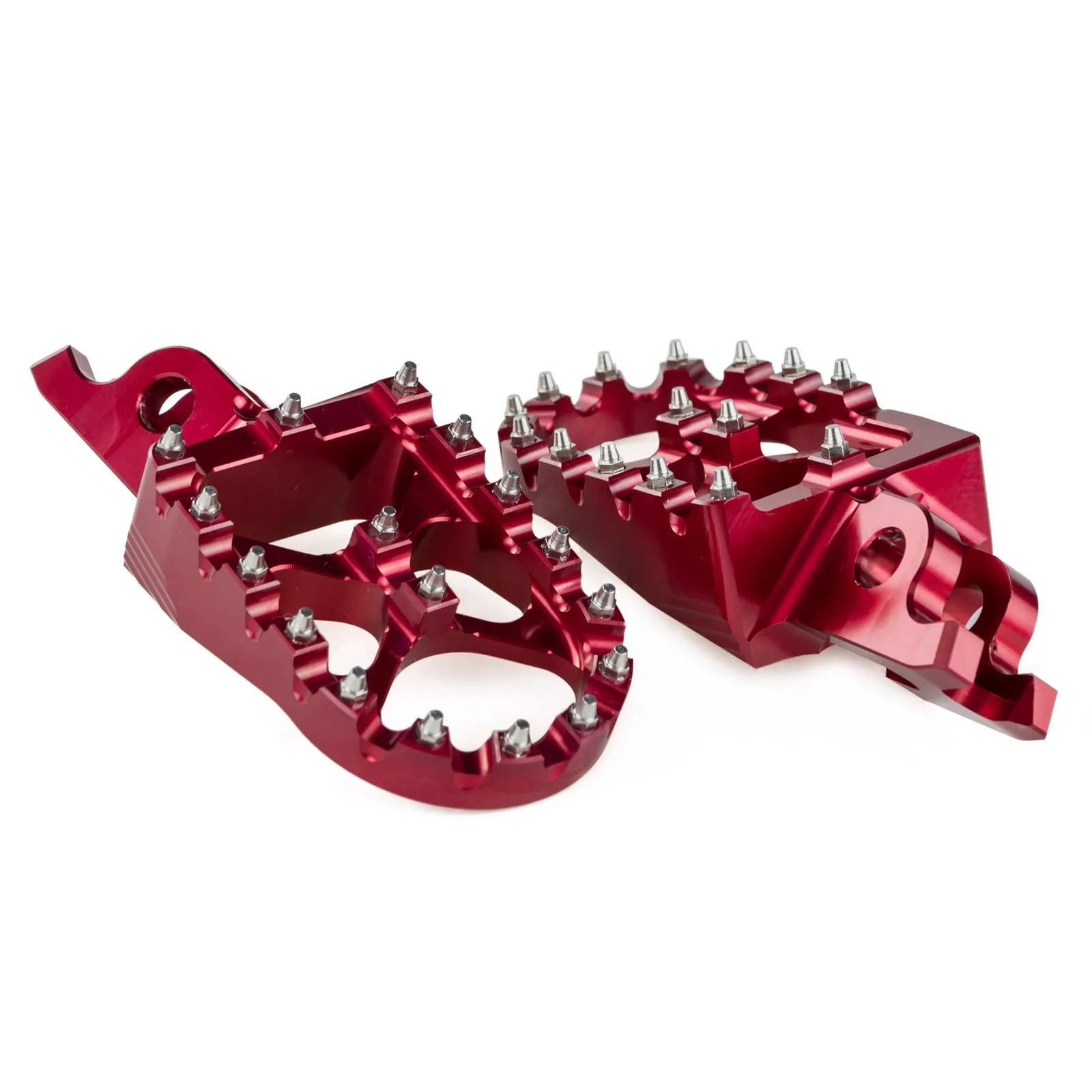 NICECNC Gear Shift Foot Lever Folding Tip Foot Pegs Rest Footrests Pedals Kit For Honda CRF250R CRF 250R 2010-2017 Dirt Bikes