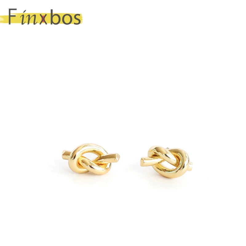 Finxbos медные узелковые минималистичные креативные модные дикие