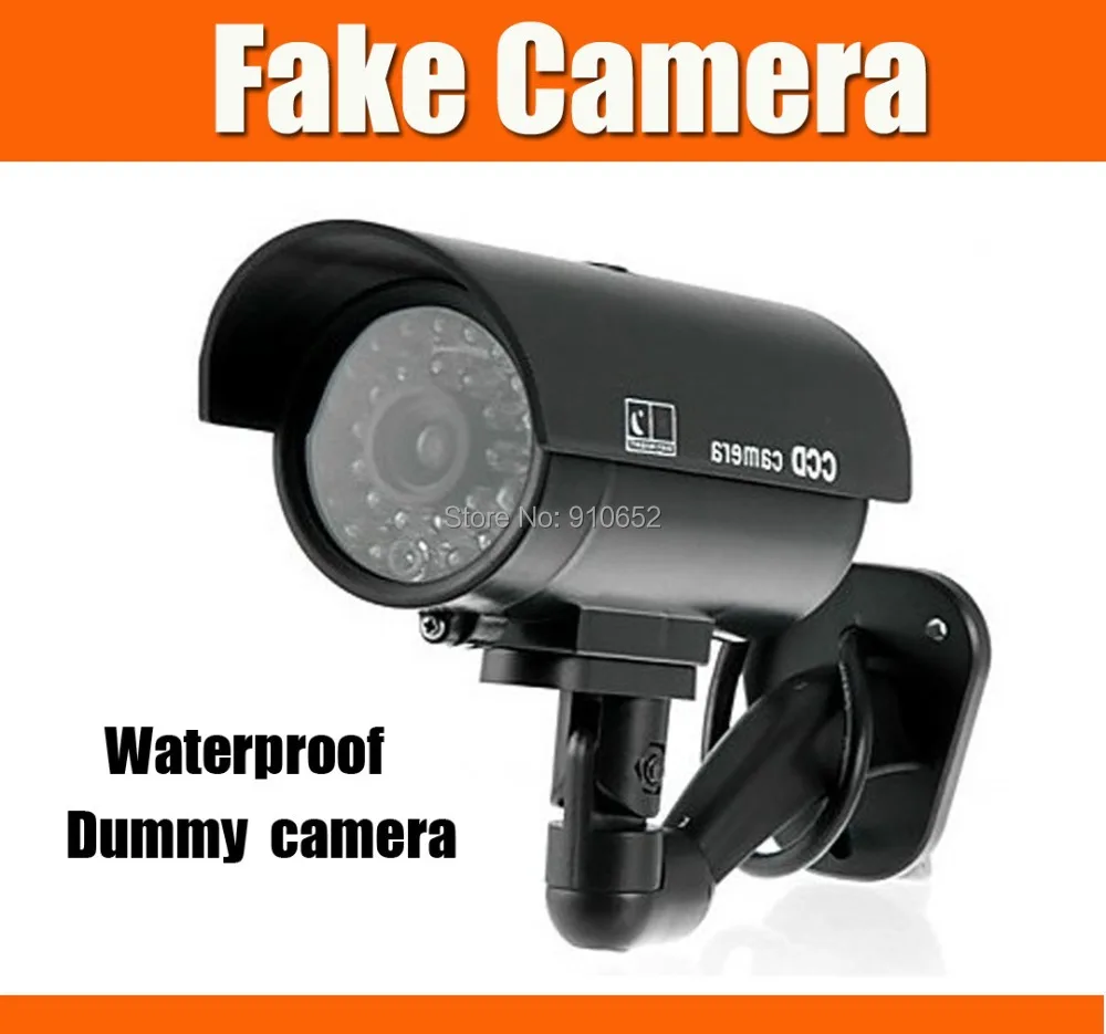 Fake camera Dummy Emulational camera Fake Surveillance Security Home Security Night CAM LED ...