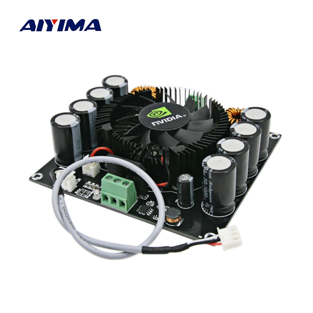 Aiyima TDA8954TH Mono Digital Audio Amplifier Board 420W High Power Class AD AMP Amplificador Dual AC24V Aiyima TDA8954TH Mono Digital Audio Amplifier Board 420W High Power Class AD AMP Amplificador Dual AC24V