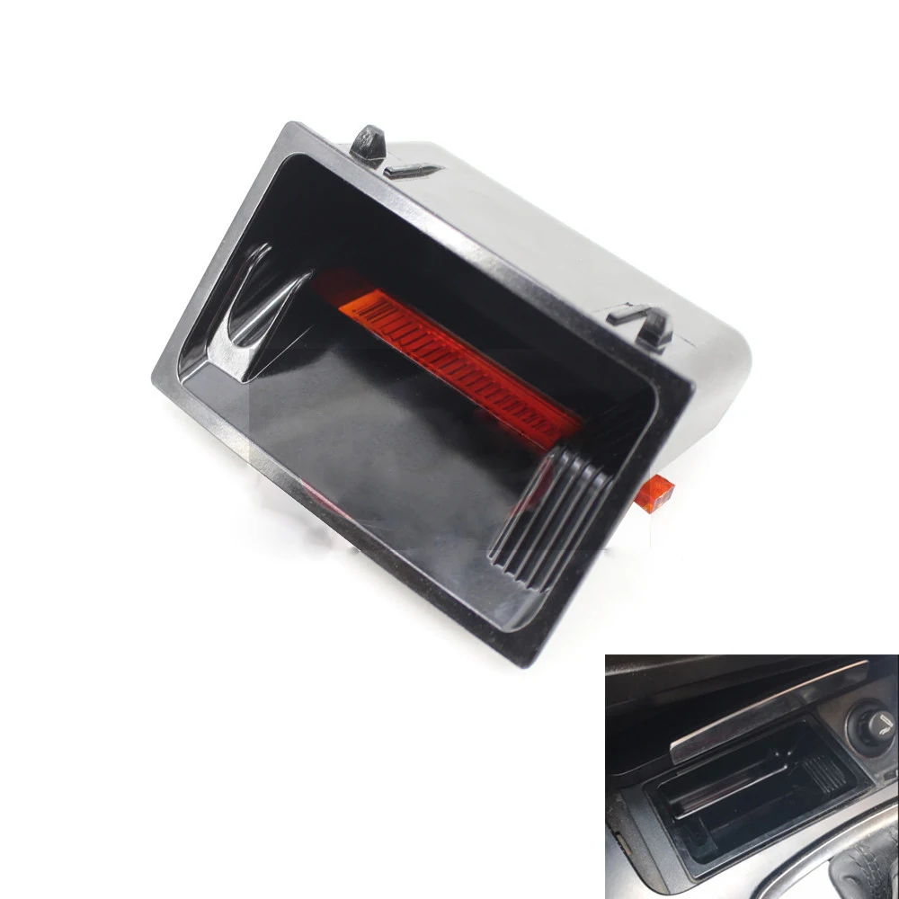 

Car Ash Tray Cigarette Lighter Box for Audi A4 A5 Q5 RS4 RS5 2009 2010 2011 2012 2013 2014 2015 2016 2017 Black Front 8K0857989