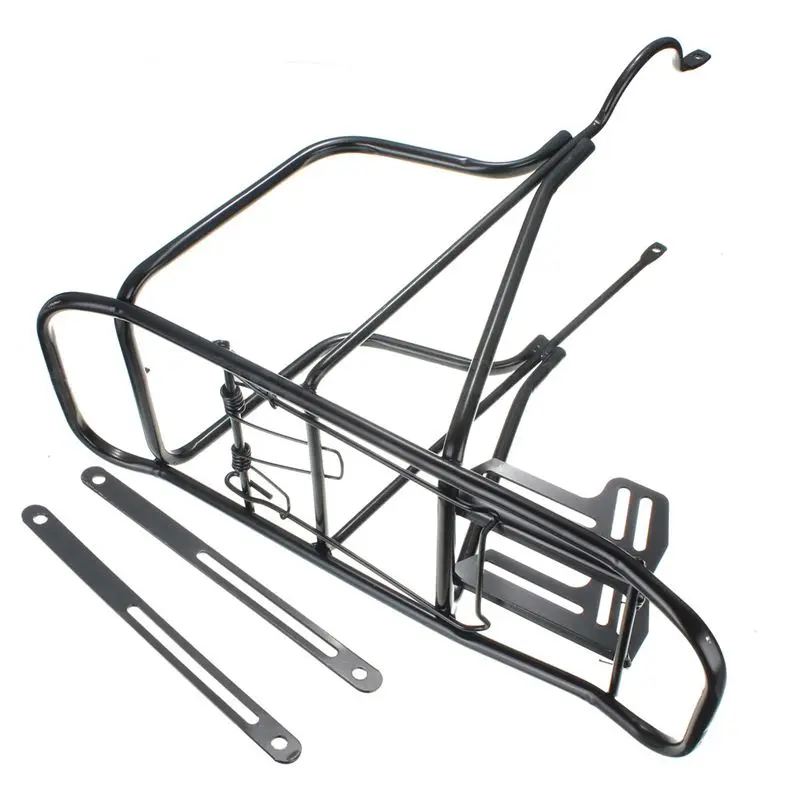 Bicycle Rear Rack Steel Carrier Seatpost Mount Durable Seat Seat Post