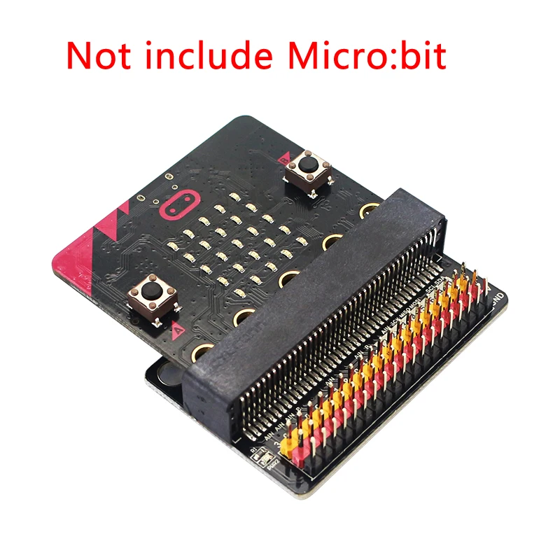 Новое поступление горизонтальный адаптер IOBIT Micro:bit GPIO плата расширения для