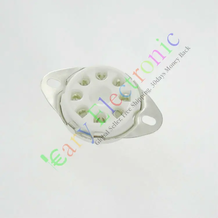 Опт и розница 4 шт 8 PIN керамика вакуумные трубки розетки SAVER ДЛЯ KT88 6550 EL34 аудио amps