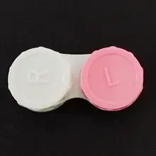 Комплект контактного контейнера для глаз, Новая цветная коробка для хранения, Чехол-держатель для объектива