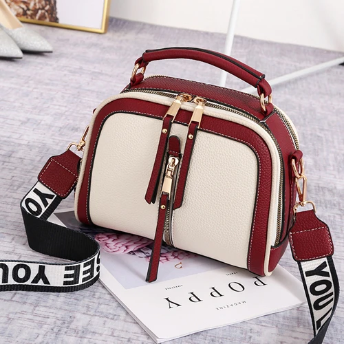 Luxury Handbags Women Bags Designer Crossbody Bags Female Small Messenger Bag Women's Shoulder Bag Bolsa Feminina SD-760 - Цвет: Beige women bags