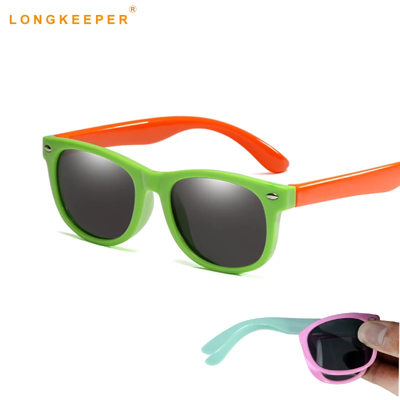 Gafas sol polarizadas flexibles para niños, lentes de sol bebés, niñas y niños de 1,5 11 años|Gafas de sol de niño| - AliExpress