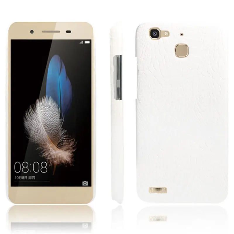 Huawei GR3 чехол huawei GR3 TAG-L21 чехол жесткий чехол для телефона из искусственной кожи для huawei GR3 GR 3 TAG-L21 TAG-L21 TAG-L13 тег L21 L21 L13 - Цвет: White