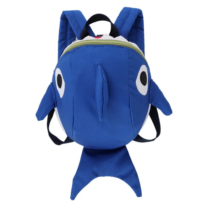 Clearance Cheap 3D Kids Small Bag Shark Design School Bags For Girls Boys Backpack Cute Children ...