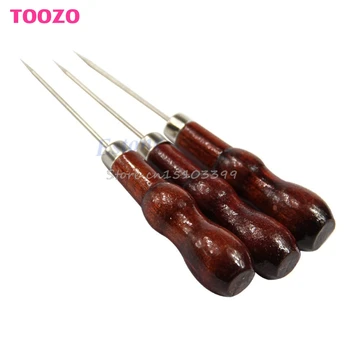 

3Pcs Leather Craft Cloth Maker Stitching Overstitch Awl Tool Pin Punching Hole G08 Whosale&DropShip