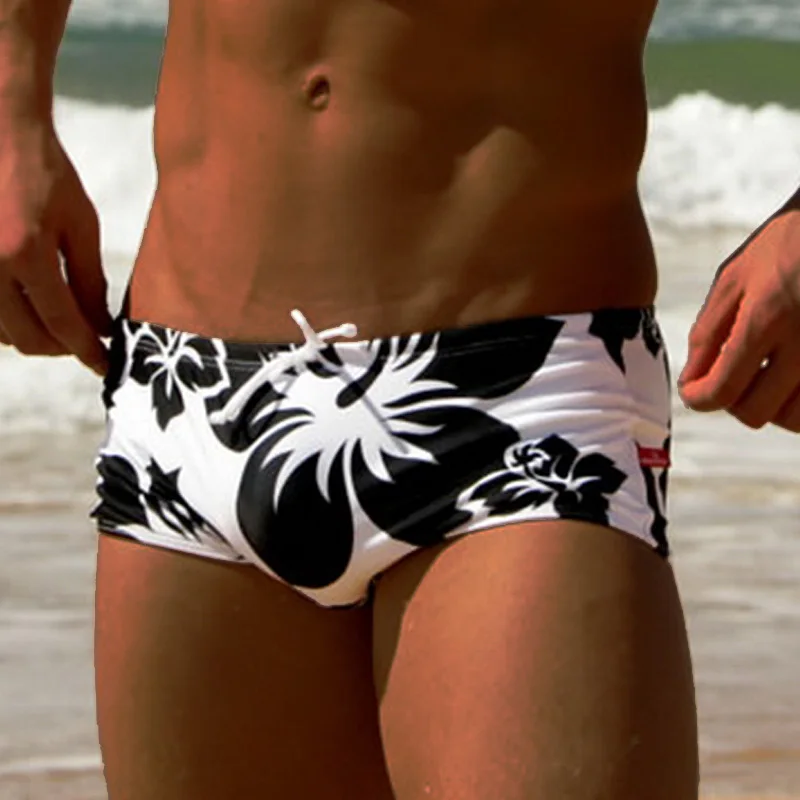 

Austinbem Quick Dry Men Sexy Swimming Trunks Sunga New Swimwear Hot Swimsuit Mens Swim Briefs Beach Shorts Male Surfing Elastic