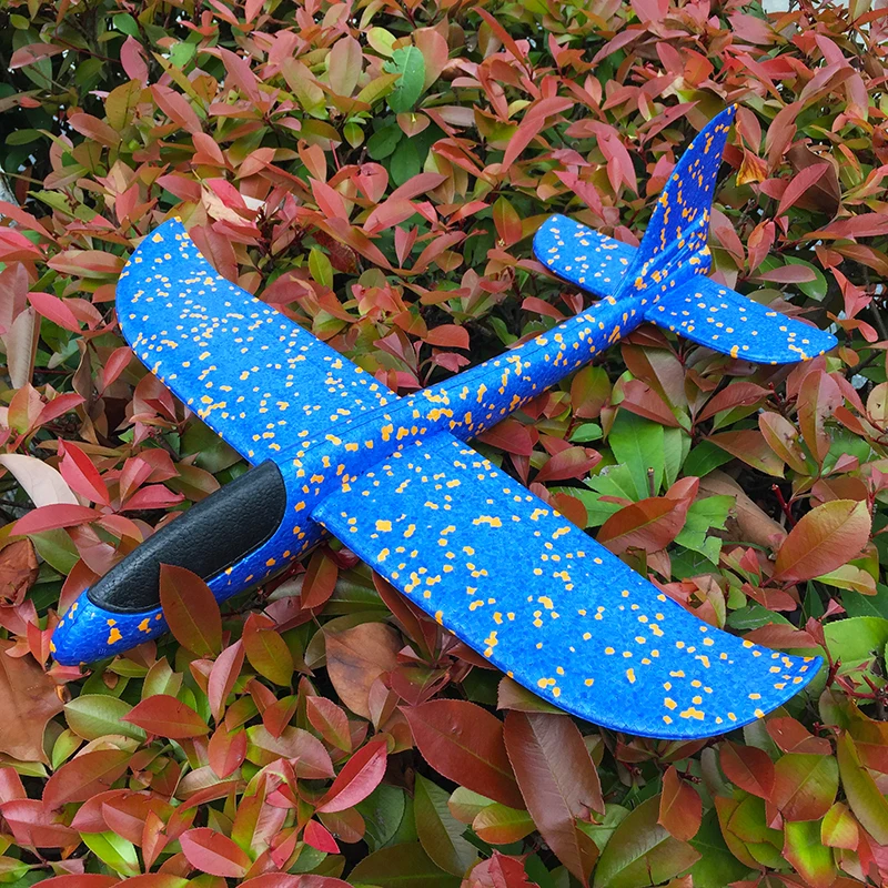 33cm Flying Hand Launch Throwing Fly Glider Plane Aircraft Diecast EPP